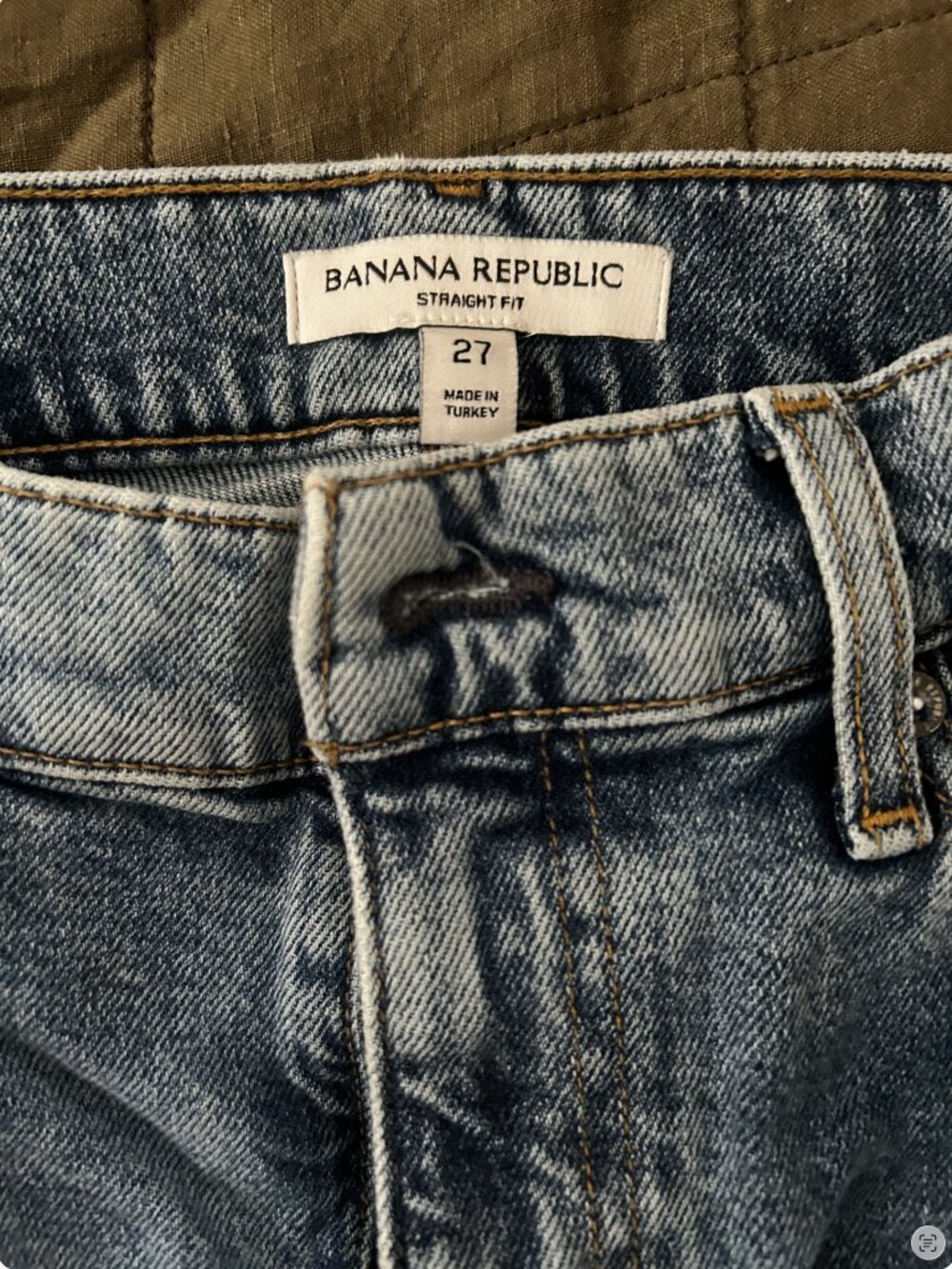 Banana Republic straight fit jeans - size 27